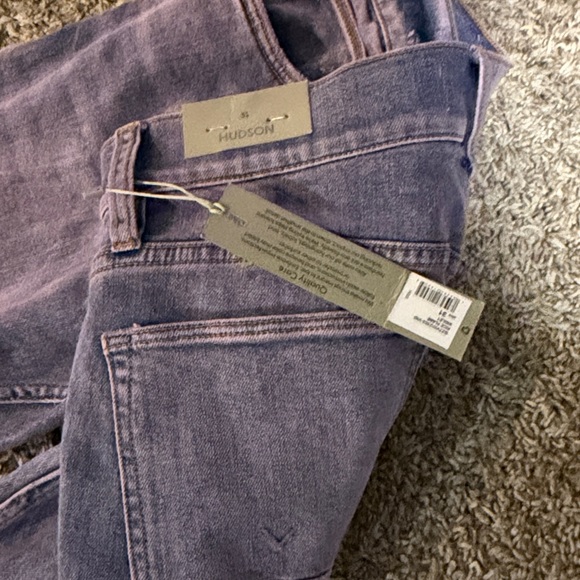 NWT Hudson Walker Kick Flare Boot Cut Jeans in Violet - Picture 10 of 13